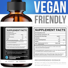 Bottles and dropper showing NAD+ supplement liquid