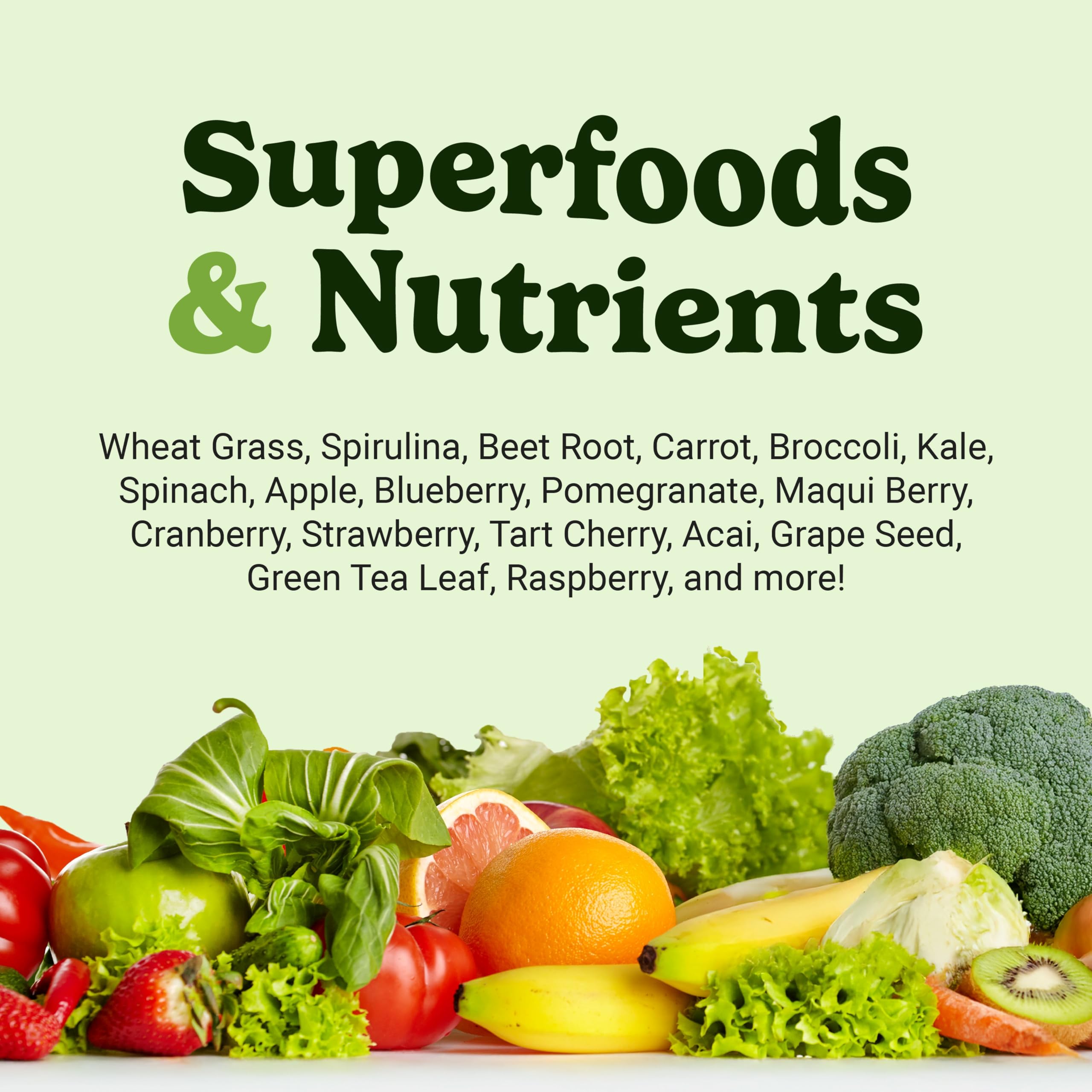 Badges showing vegan, dairy-free, gluten-free, non-GMO