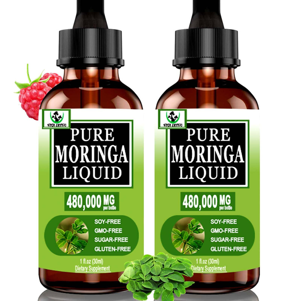 Vita Letuo Moringa Liquid Drops bottle ready for daily energy support.
