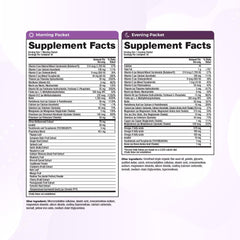 Ingredients and nutrients of VitaMedica Anti-Aging Formula