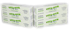 Vita-Myr Zinc+ Toothpaste packaging with six 5.4 oz tubes
