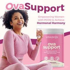 VITA-PCOS powder close up texture view highlighting fine blendability