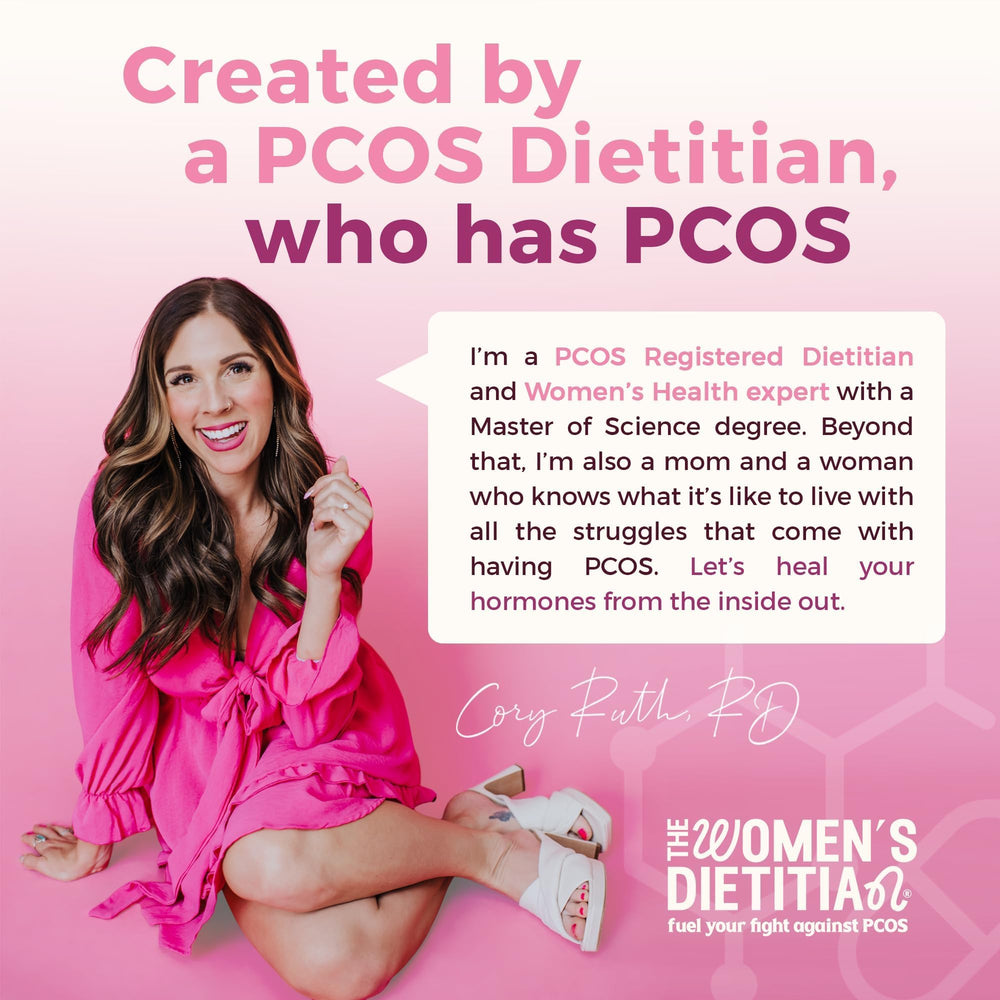 VITA-PCOS mixed into a smoothie showing convenient daily use on the go