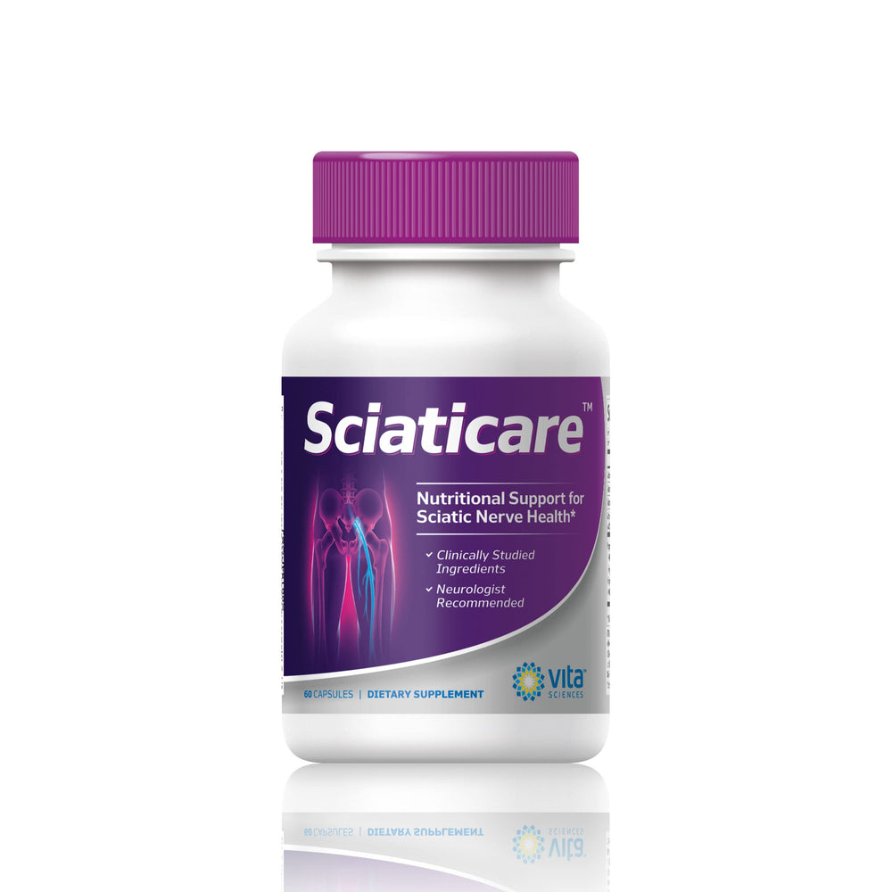 Person walking comfortably after using Sciaticare