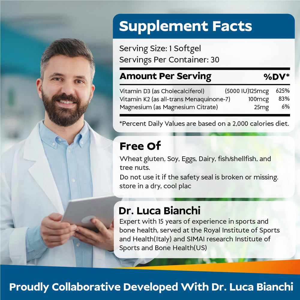 Vita Spark Bone and Heart Health support illustration