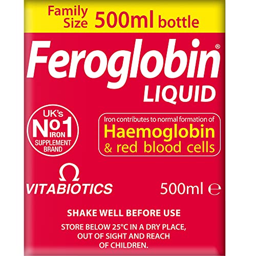 Nutritional information and ingredients for Feroglobin Liquid 500ml