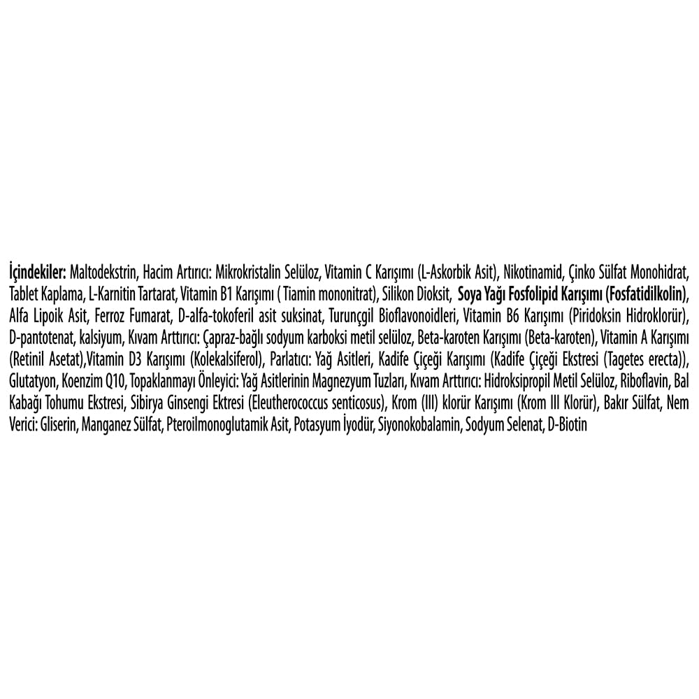 Eye health support ingredients in Wellman 70+