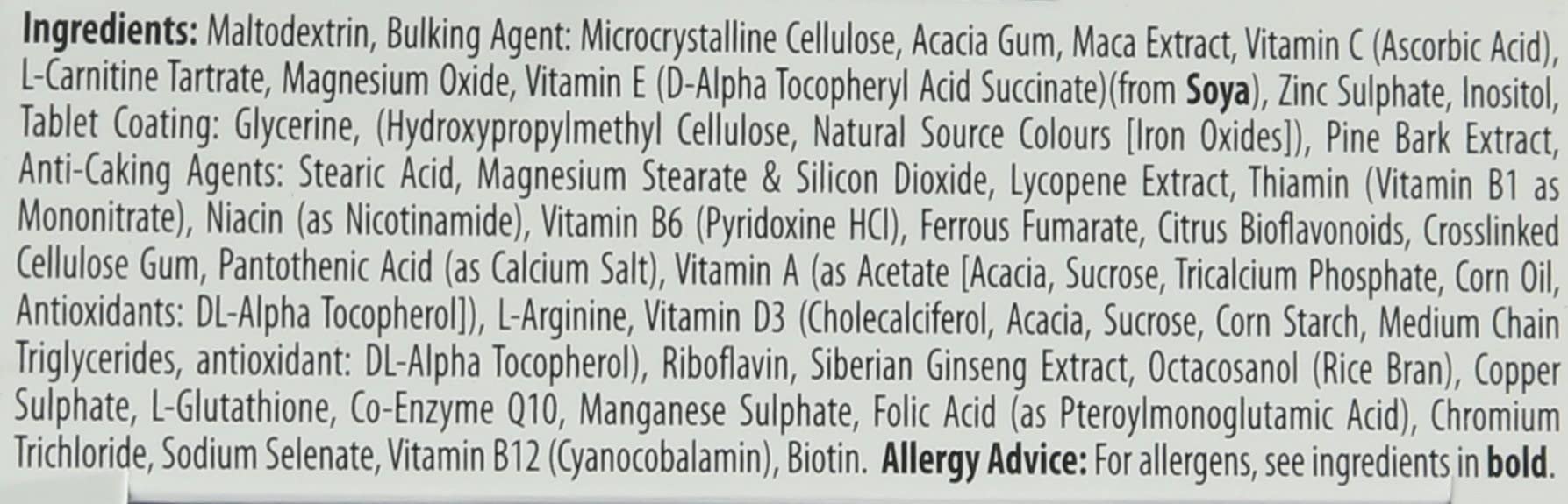 Illustration showing vitamins and minerals supporting fertility