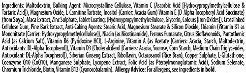 Assorted vitamins and minerals including Wellman Conception