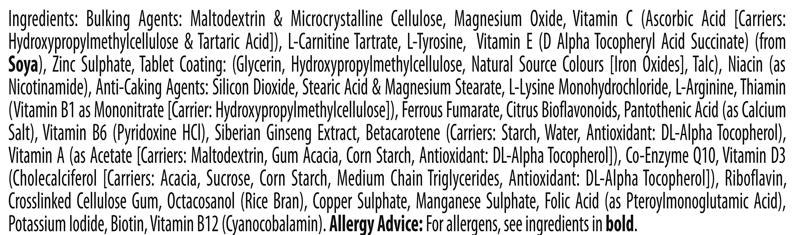 Close-up of Wellman Sport tablets