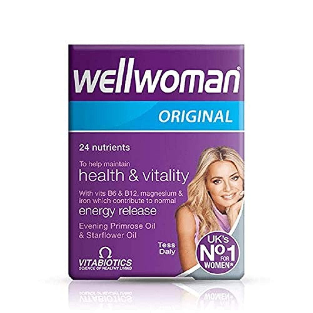 Vitabiotics Wellwoman 90 Tablets bottle - front view