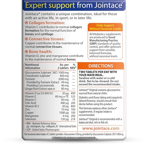 Tablets dispensed from Jointace bottle