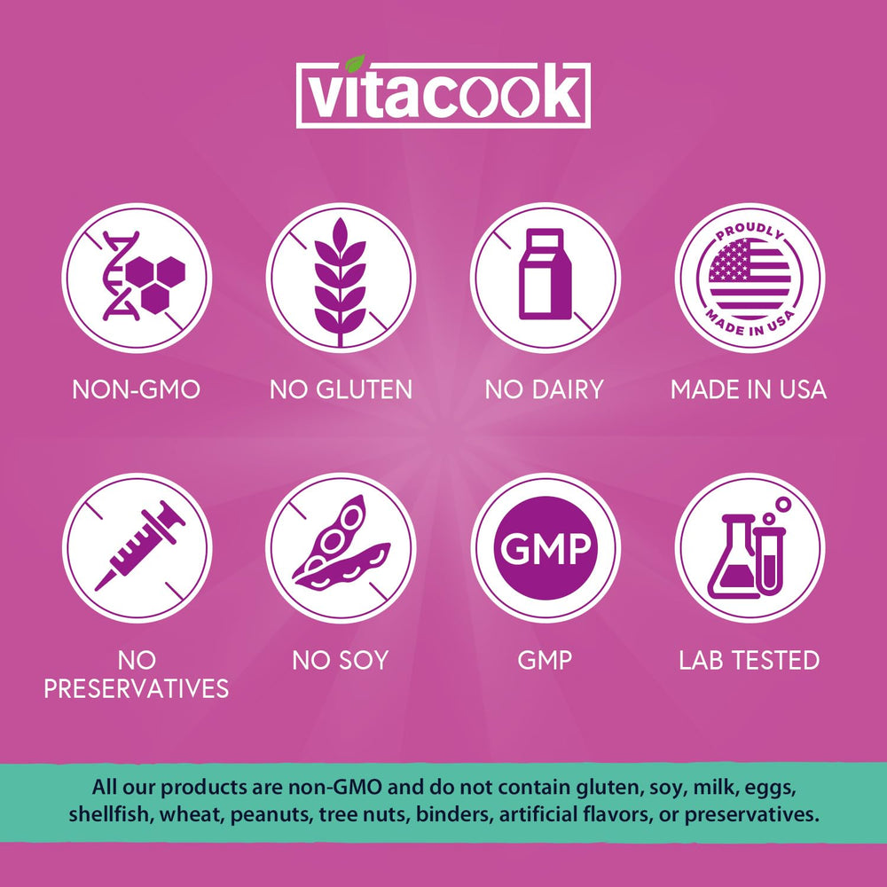 Label highlights non-GMO, gluten-free, dairy-free attributes