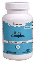 Vitacost B-50 Complex bottle - 100 capsules