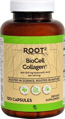 Bottle of Vitacost Hyaluronic Acid with BioCell Collagen II, 120 capsules (image 1)