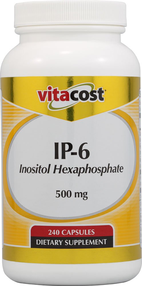 Vitacost IP-6 Inositol Hexaphosphate 500 mg - 240 capsules