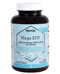 Vitacost Mega EFA-D3 Strawberry 120 Softgels bottle with omega-3 EPA and DHA and vitamin D3