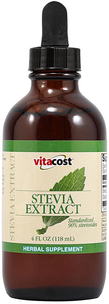 Vitacost Stevia Extract 4 oz bottle