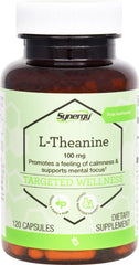 Vitacost Synergy L-Theanine from Suntheanine 100 mg bottle — 120 capsules