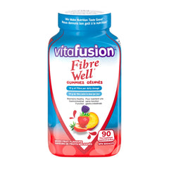 Vitafusion Fibre Well Gummies bottle front view