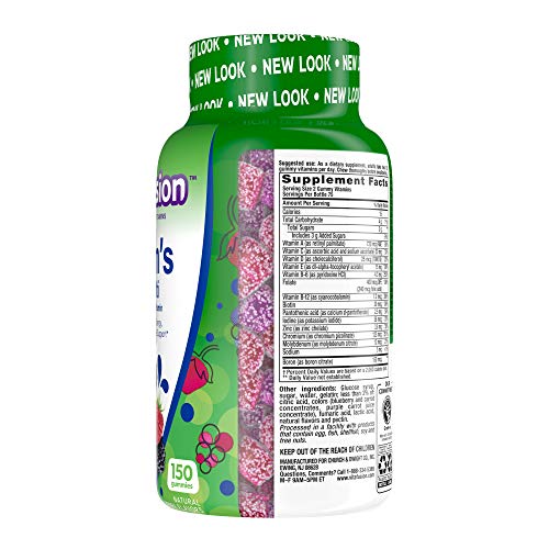 Final packaging shot showing Vitafusion bottle and gummies