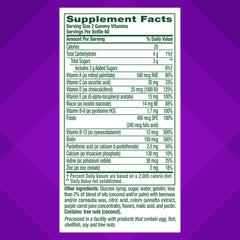 Gummies spilled from bottle showing texture