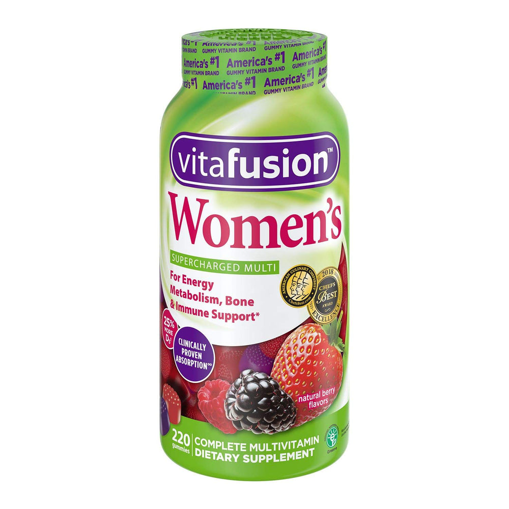 Vitafusion Women's Multivitamin Gummies bottle, 220-count