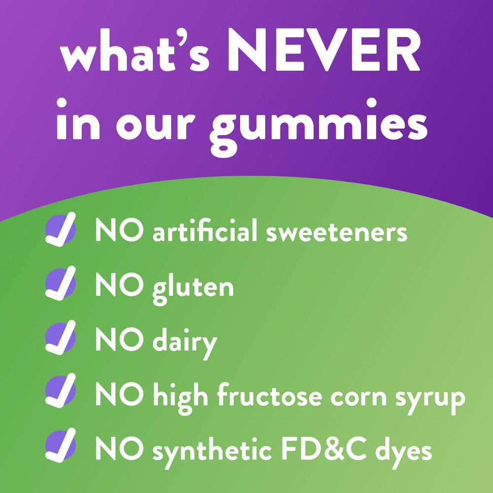 Allergen-free information for Vitafusion Multi + Energy gummies