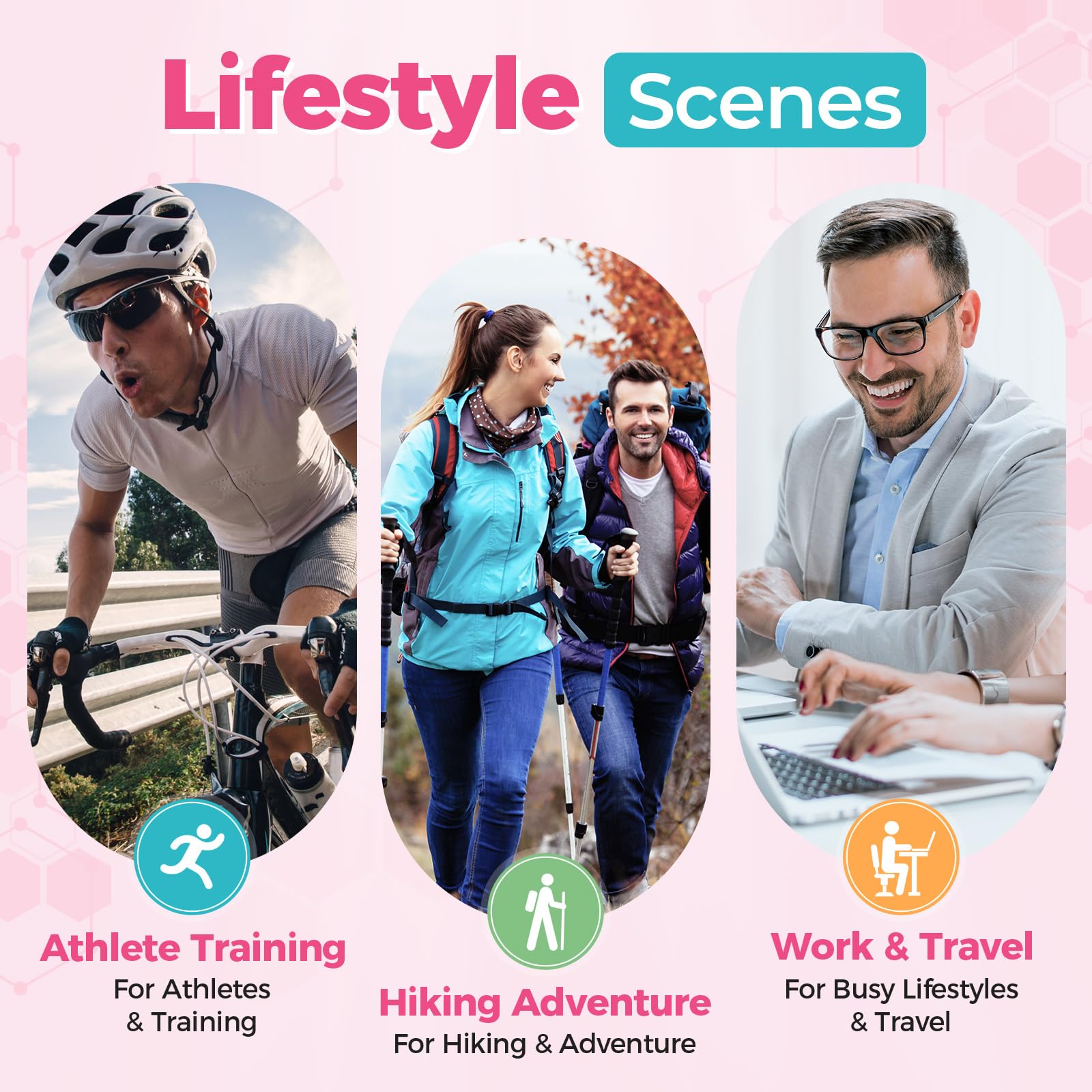 VitaGlows electrolyte powder in a glass with ice offers refreshing post-workout hydration.