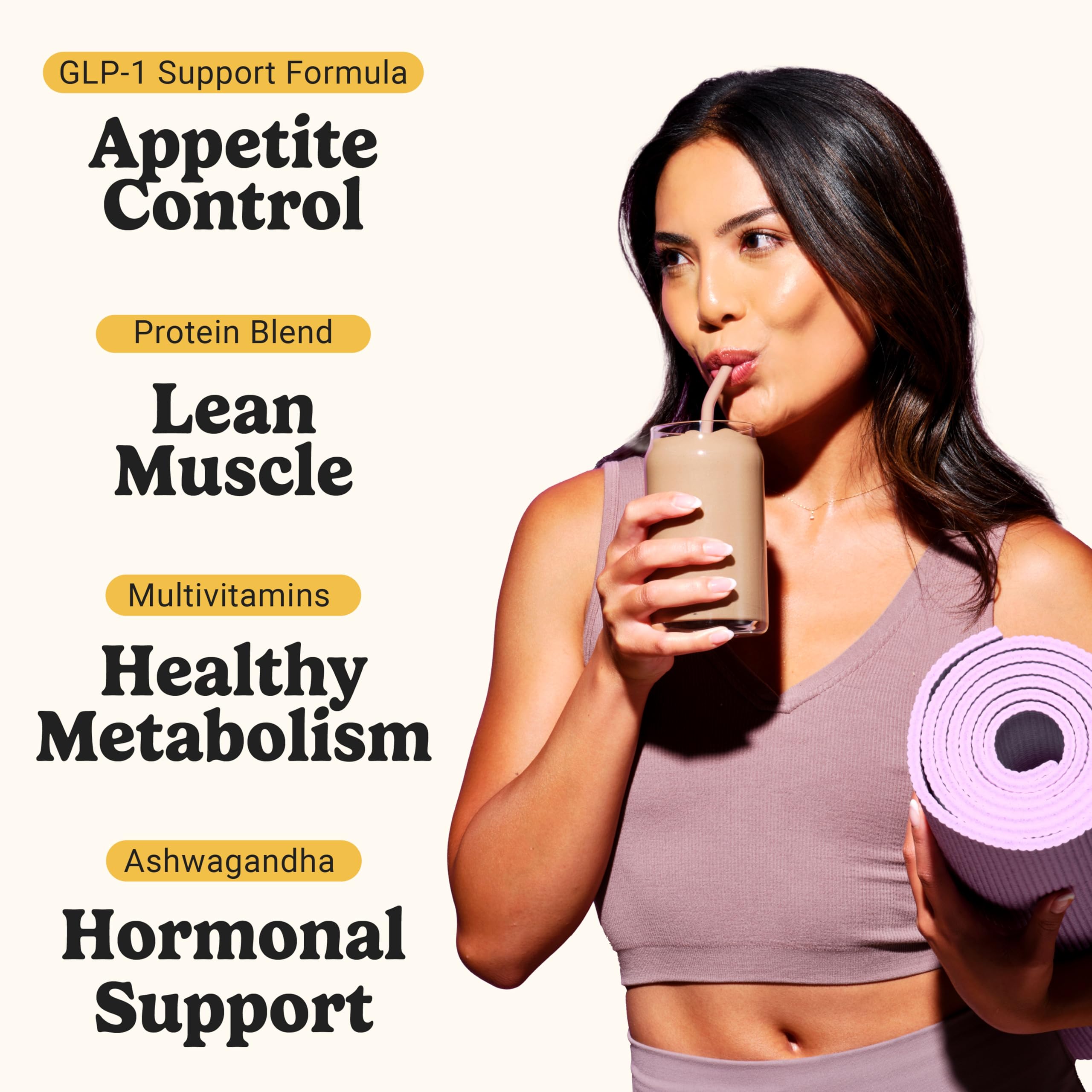 VitaHustle ONE superfood greens and fruits image suggests vibrant daily nutrition.