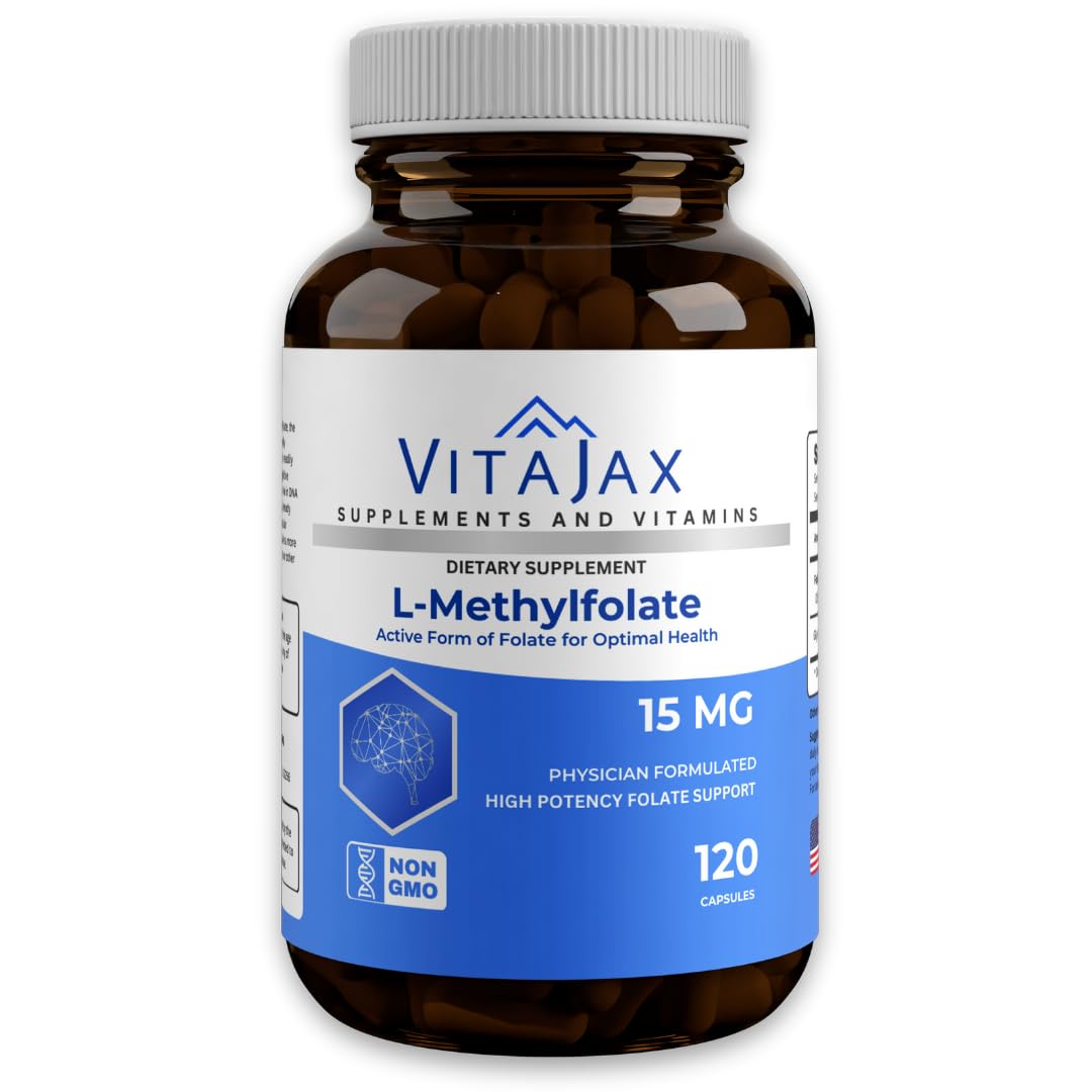 VITAJAX L-Methylfolate 15 mg - 120 capsules hero image