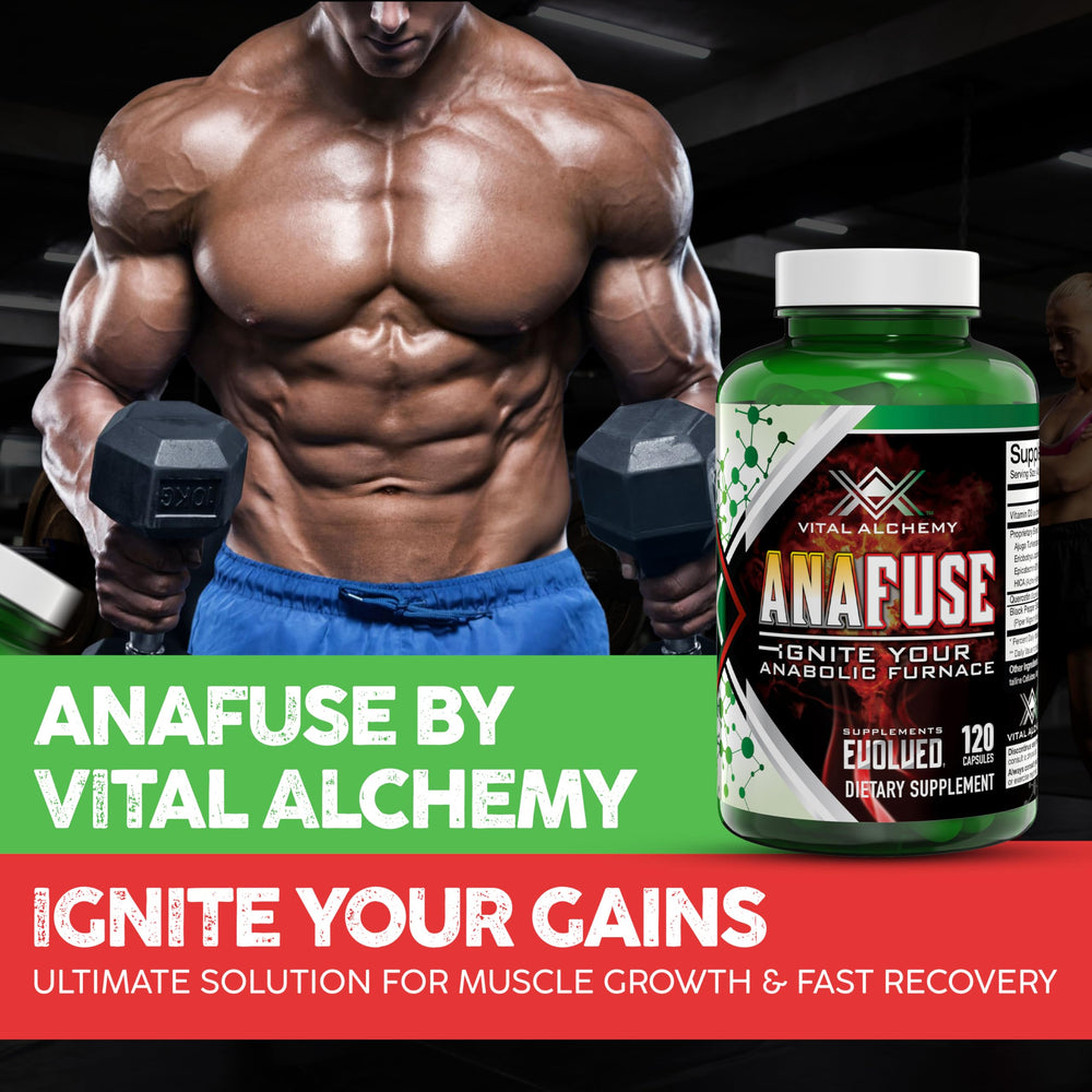 Vital Alchemy Anafuse capsules close-up for daily vegan use and recovery support