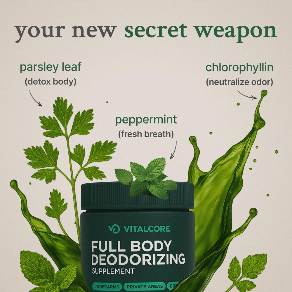 Product label featuring natural ingredients and vegan icon
