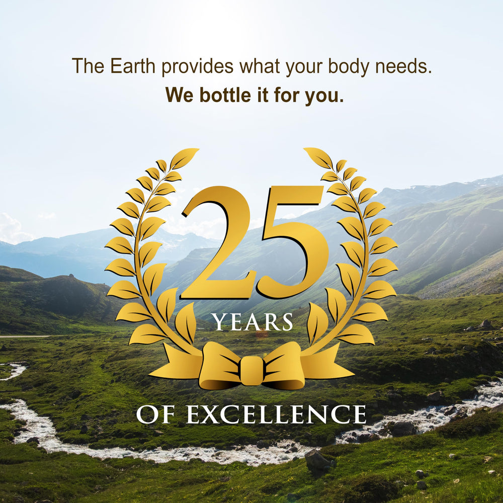 Bottle with one-ounce serving cup for Vital Earth Joint Support