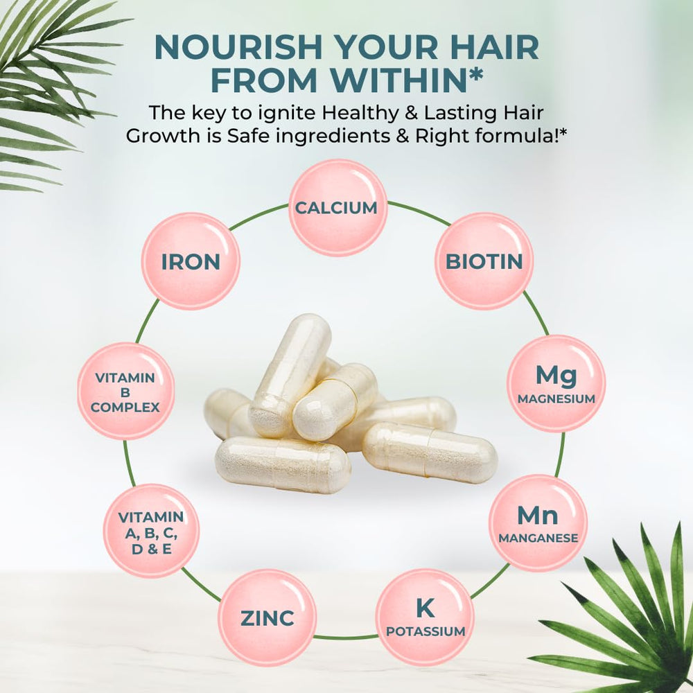 Folate content detail for Vital Hair Complex