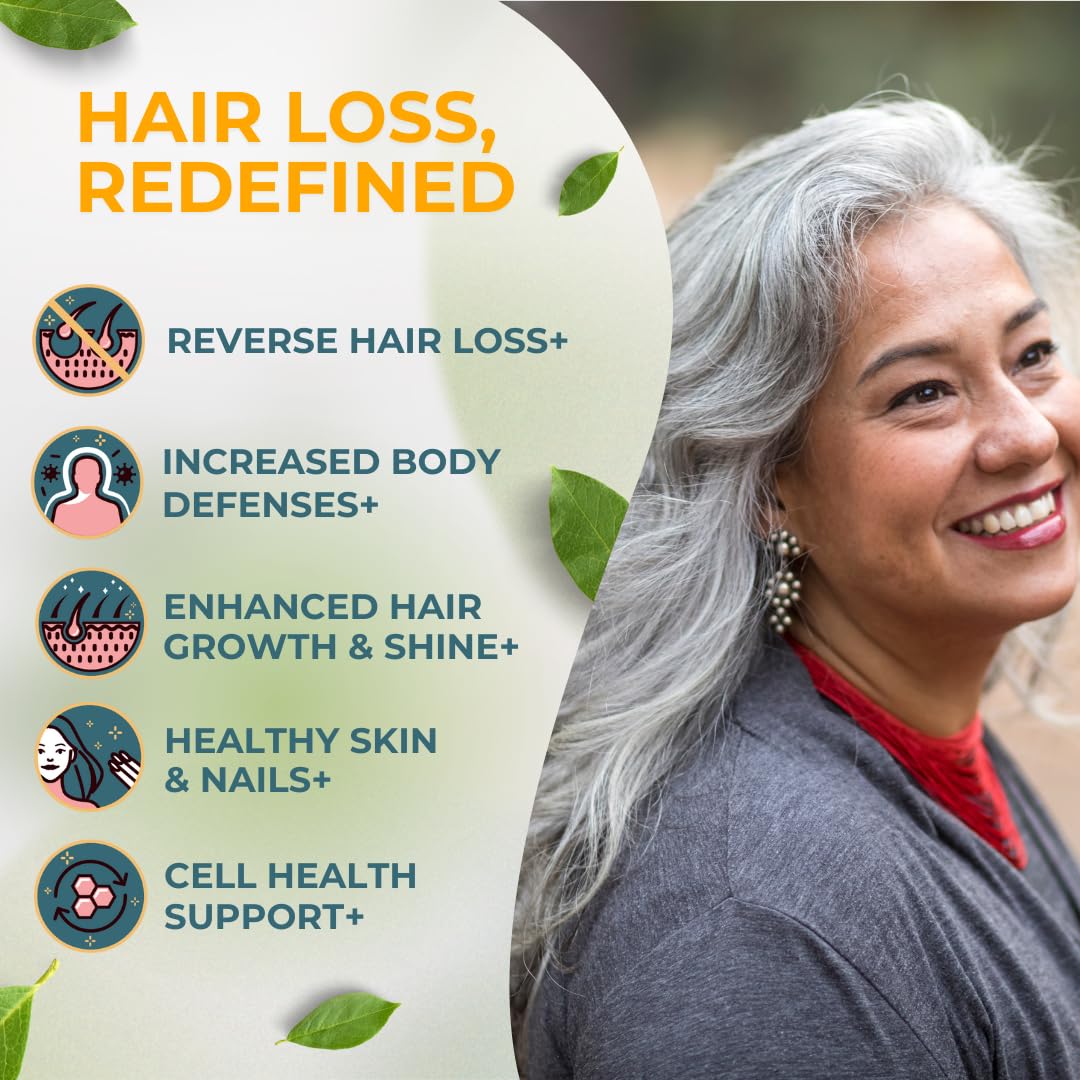 Vitamins A–E included in Vital Hair Complex