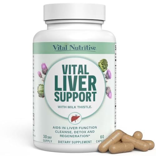 Vital Liver Support bottle with new formula packaging