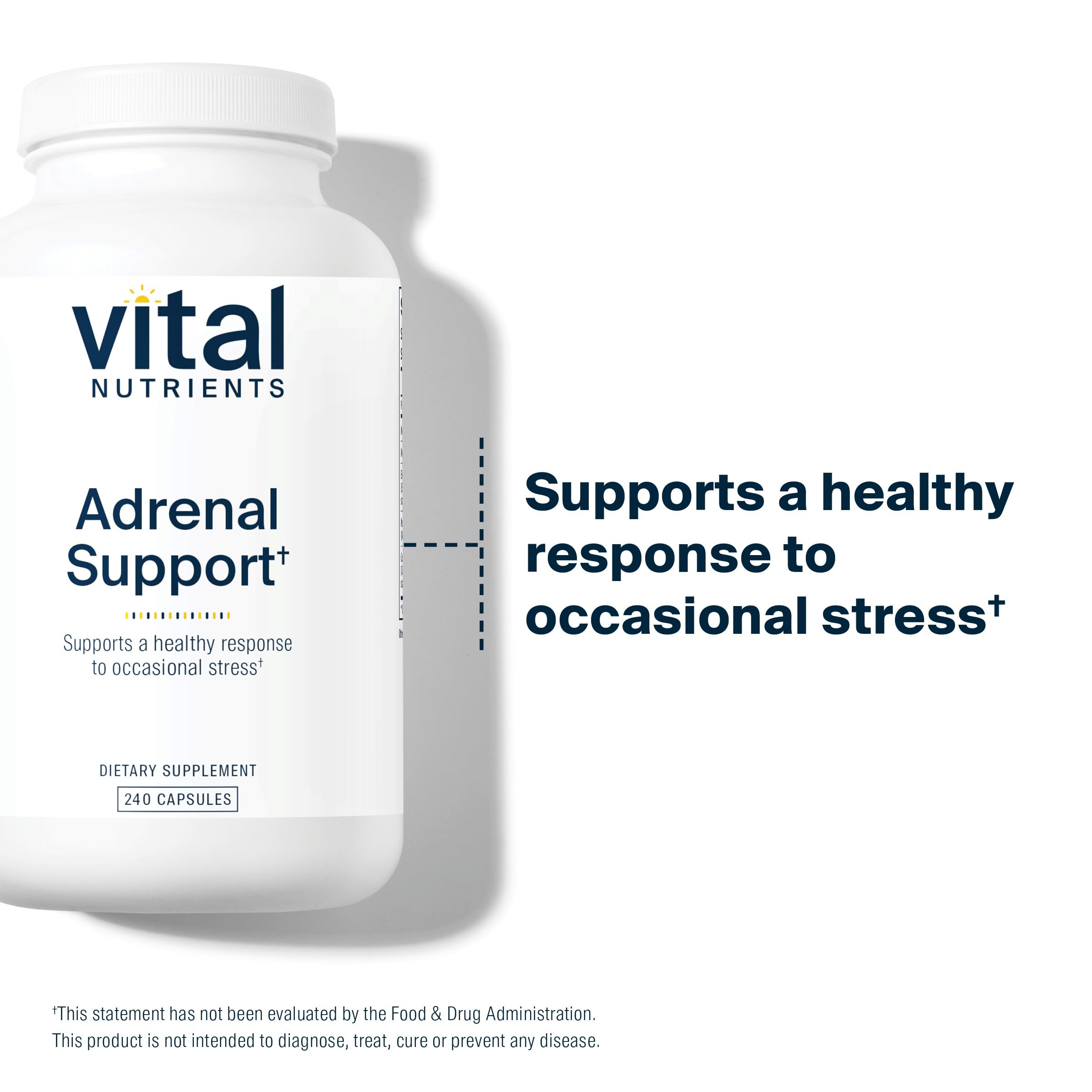 Gluten-free dairy-free soy-free adrenal support formula