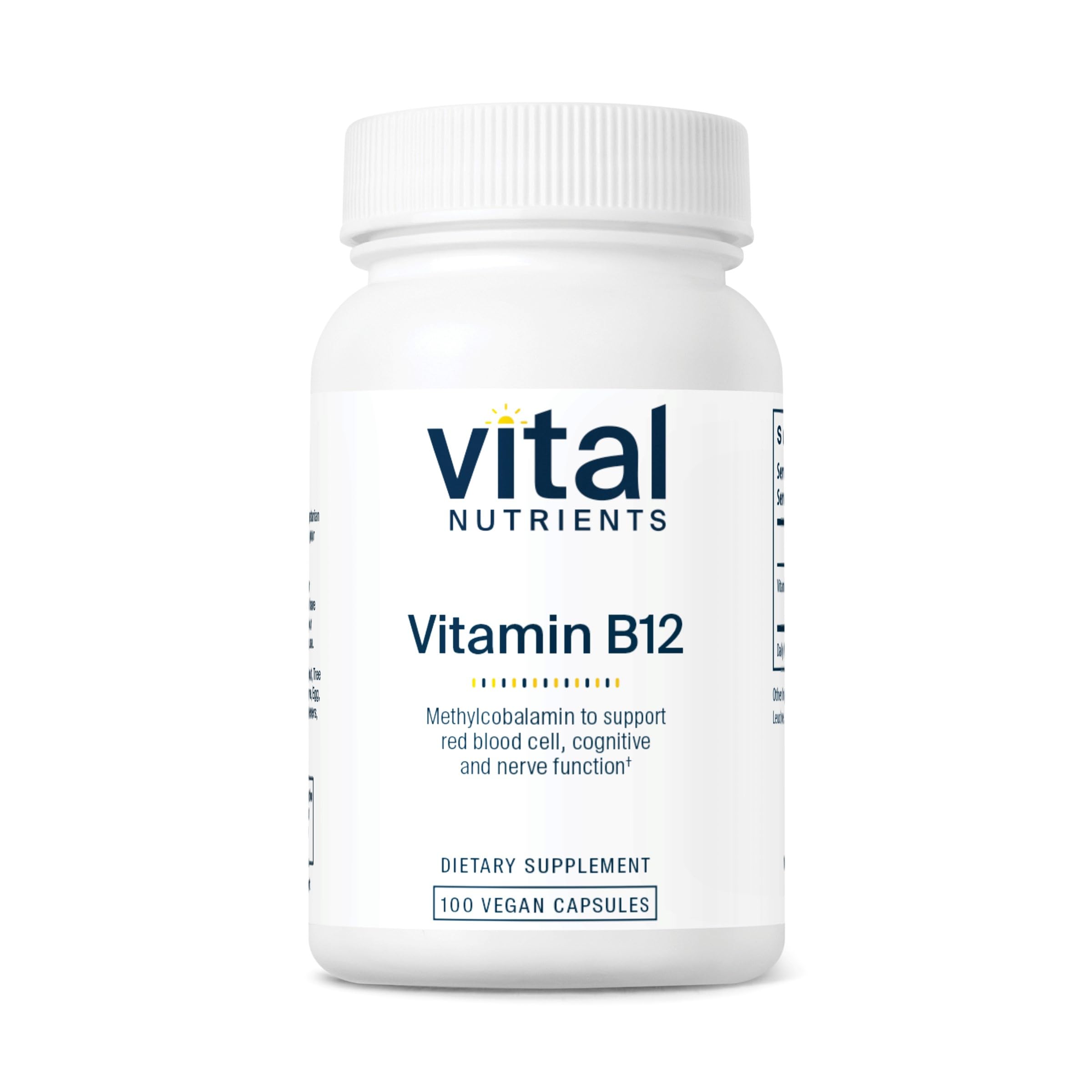 Vital Nutrients Vitamin B12 1000mcg bottle front