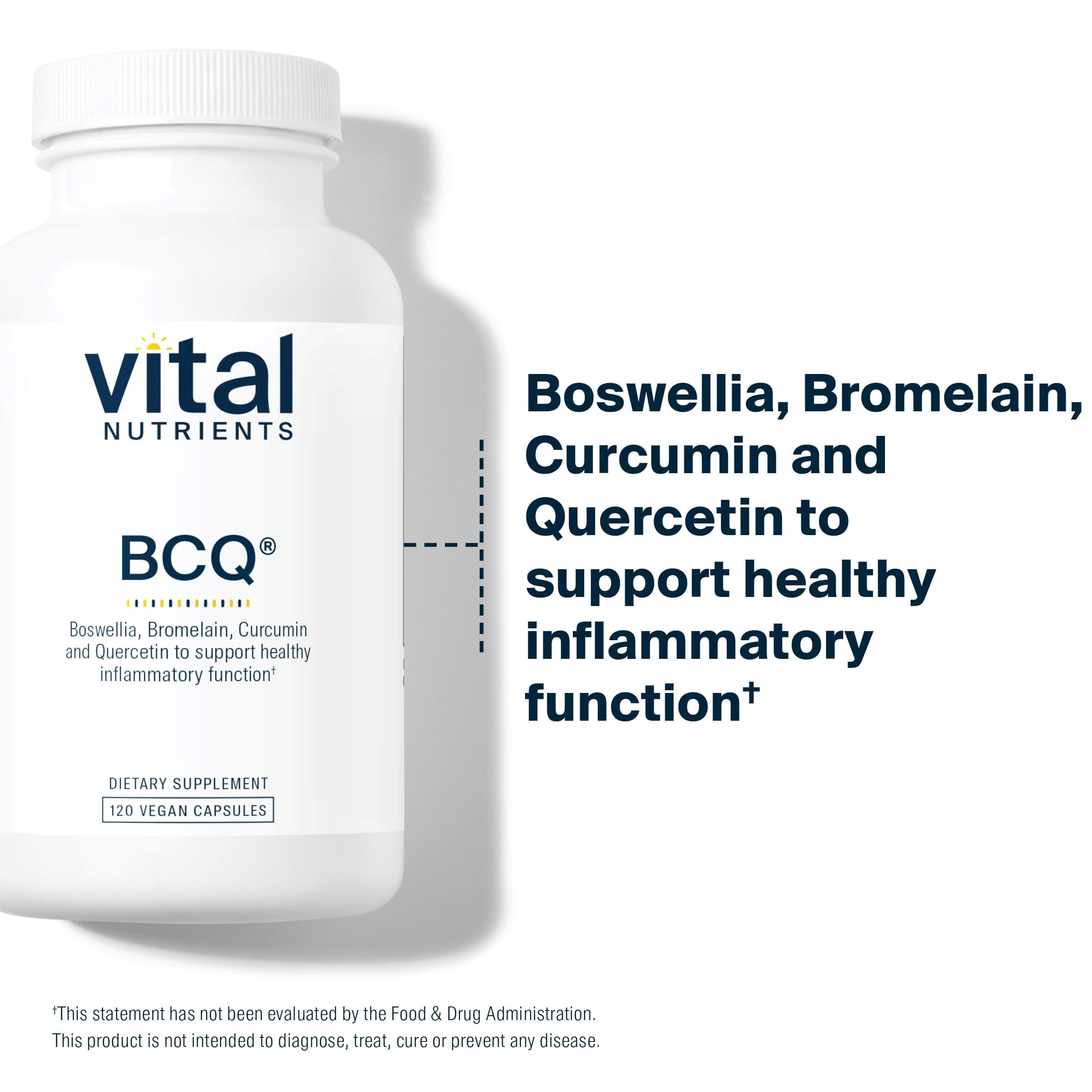 Boswellia serrata component in Vital Nutrients BCQ