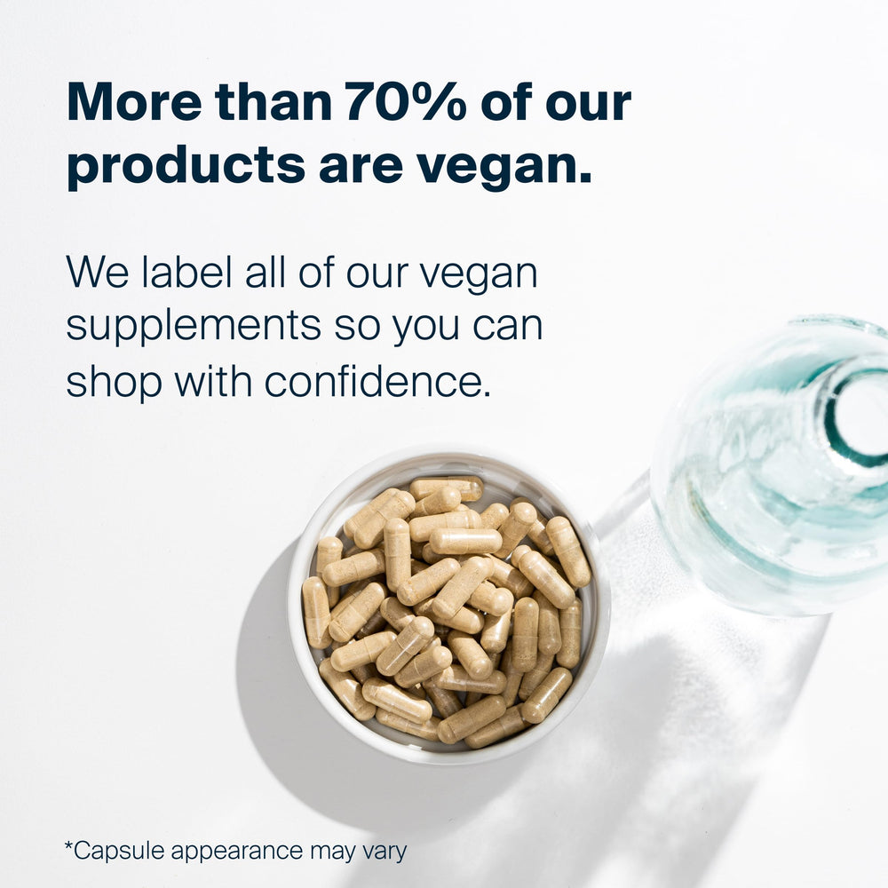 Vital Nutrients BCQ bottle indicating 120 capsules