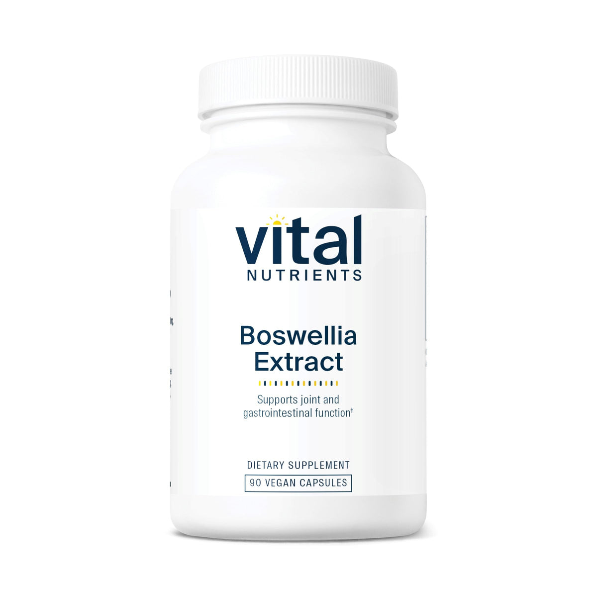 Vital Nutrients Boswellia Extract 400mg bottle on white background