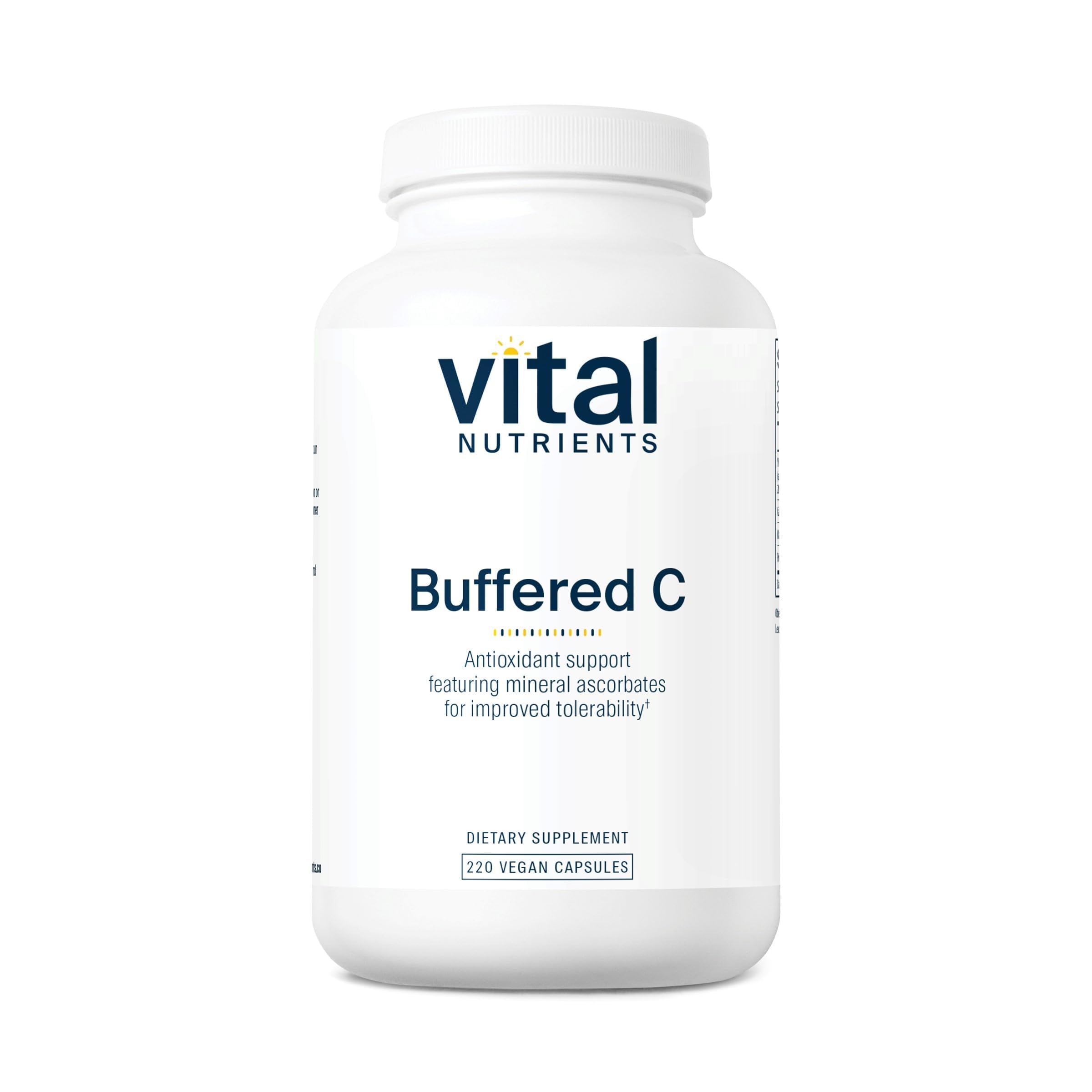 Bottle of Vital Nutrients Buffered Vitamin C 500mg