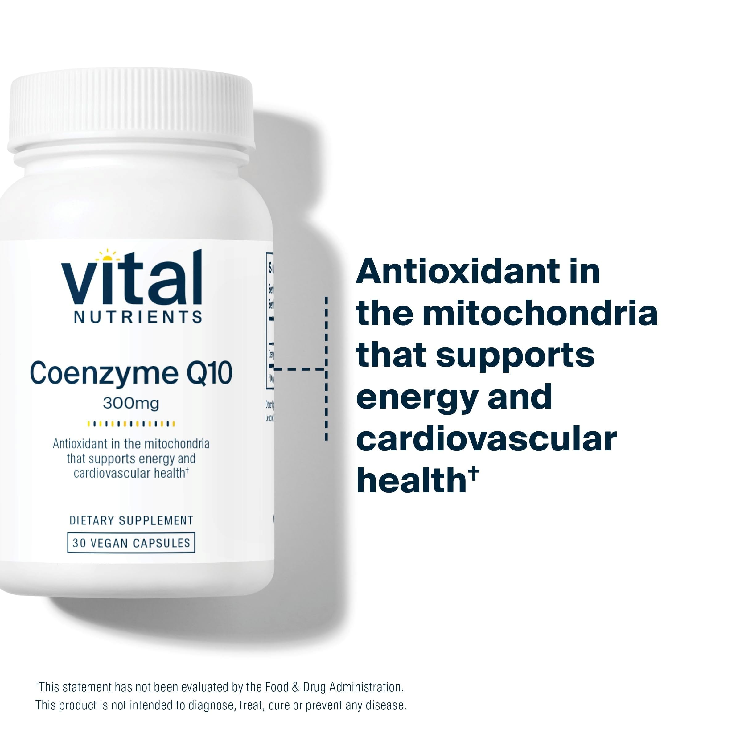 Healthcare practitioners trust Vital Nutrients CoQ10 supplement image