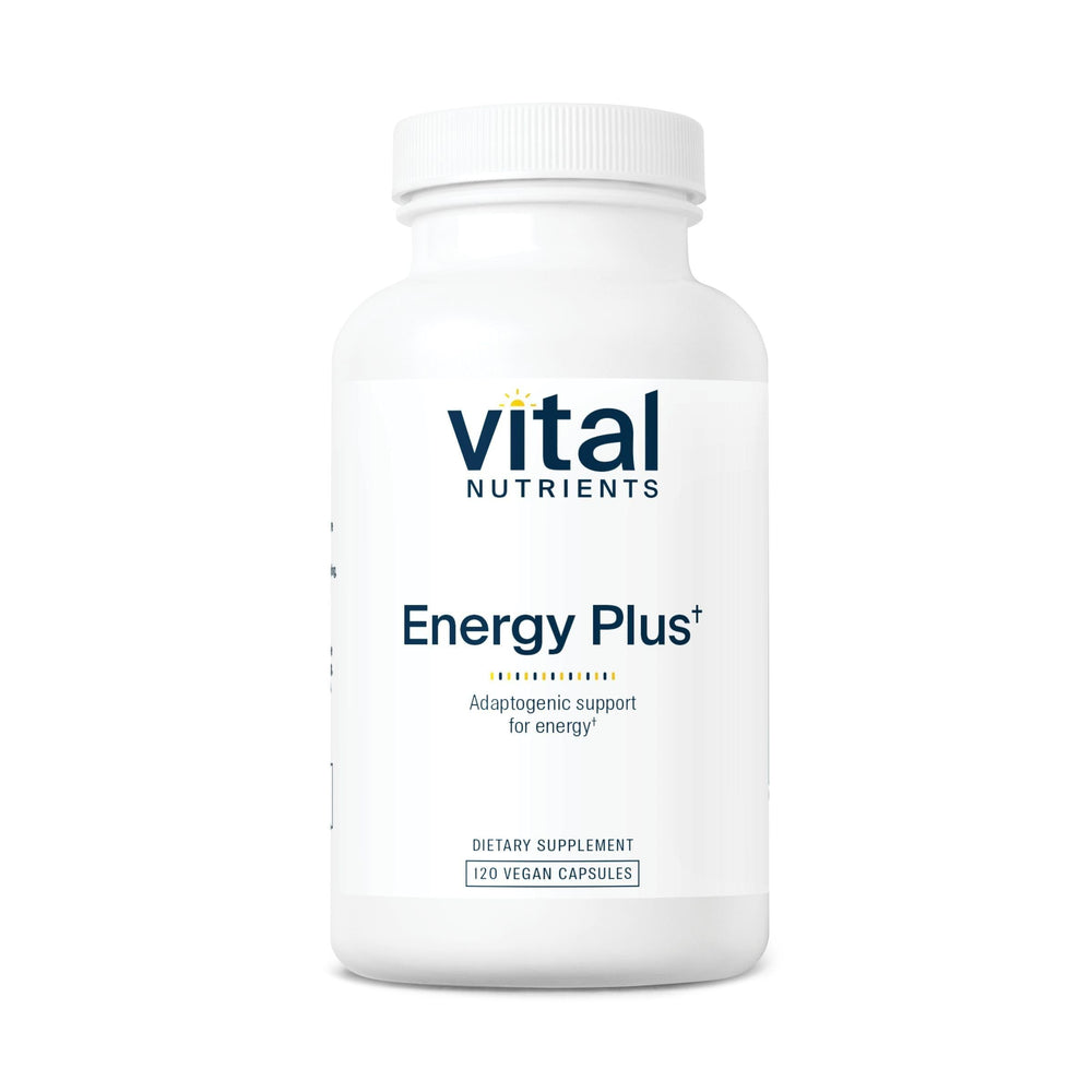 Vital Nutrients Energy Plus bottle and capsules