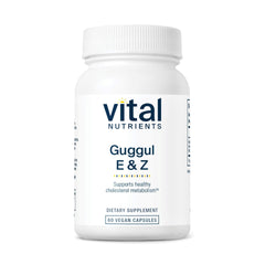 Vital Nutrients Guggul E & Z bottle with 60 capsules