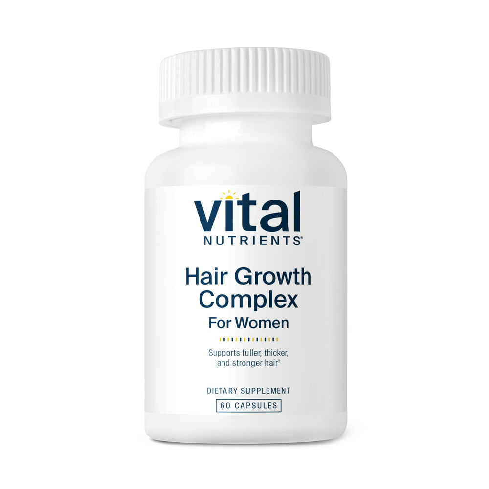 Front label of Vital Nutrients Hair Growth Vitamins Complex for Women
