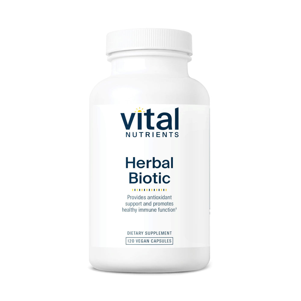 Vital Nutrients Herbal Biotic bottle label