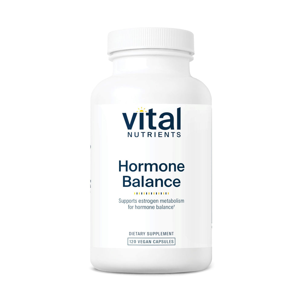 Vital Nutrients Hormone Balance bottle and capsules