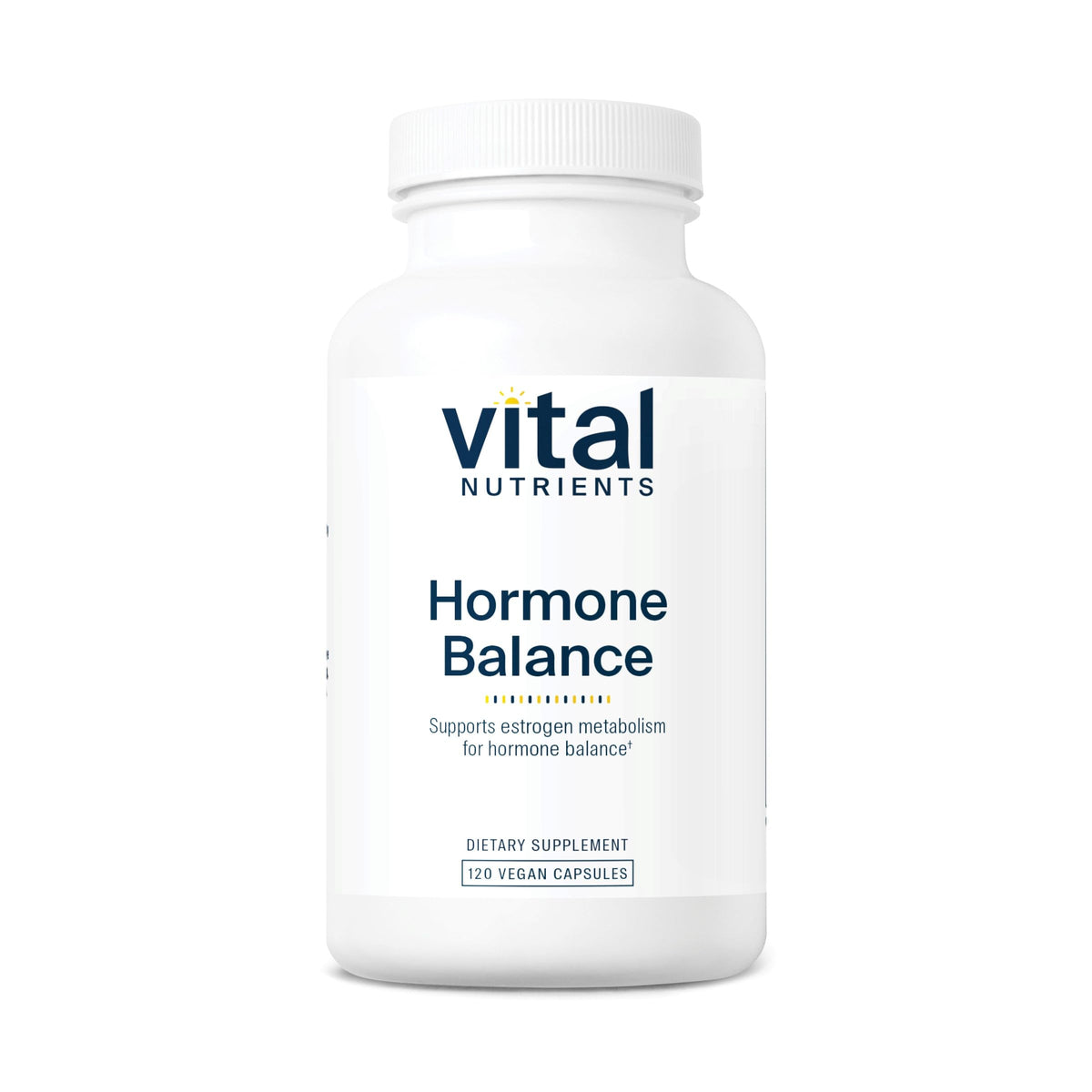 Vital Nutrients Hormone Balance bottle and capsules